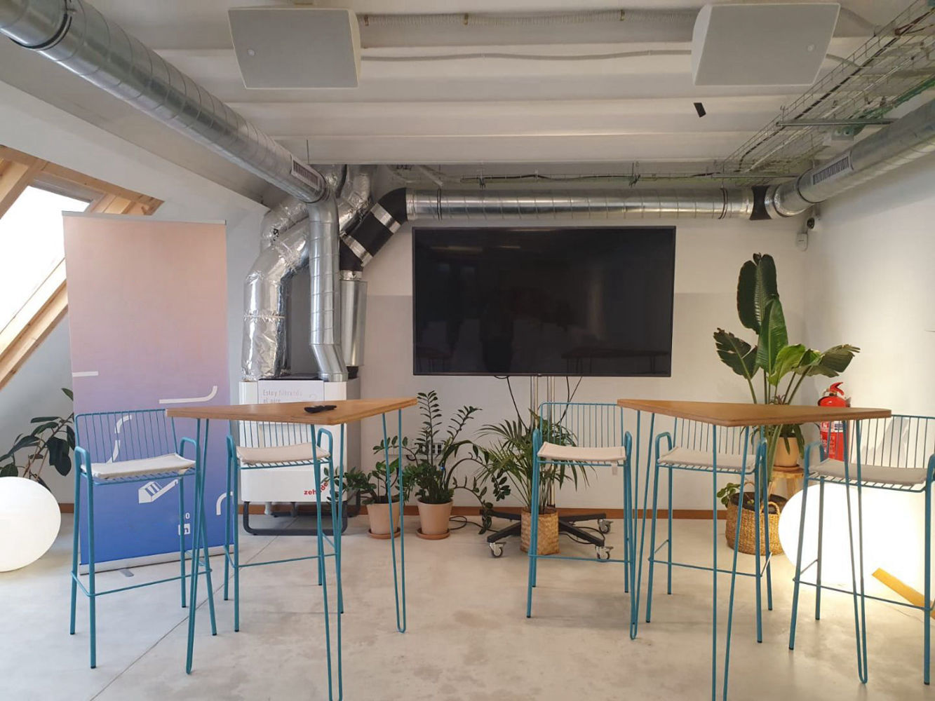 Sala ecológica para eventos junto al Parque del Oeste in Madrid: space for events, photo 4