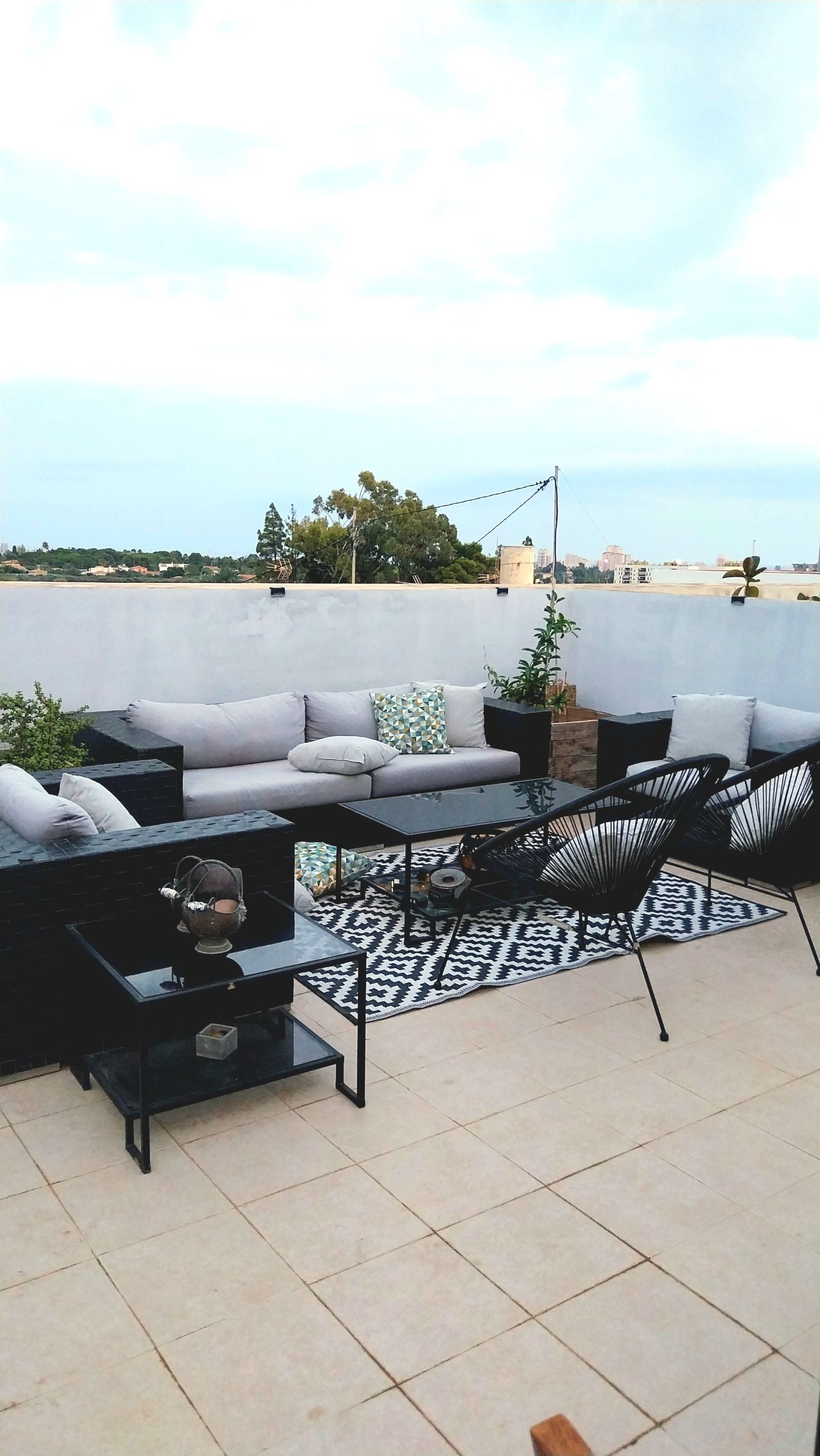 Terraza chill out con barbacoa y vistas en Mutxamel - 2