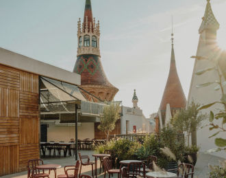 Terraza Modernista en Barcelona, espacio para eventos por horas