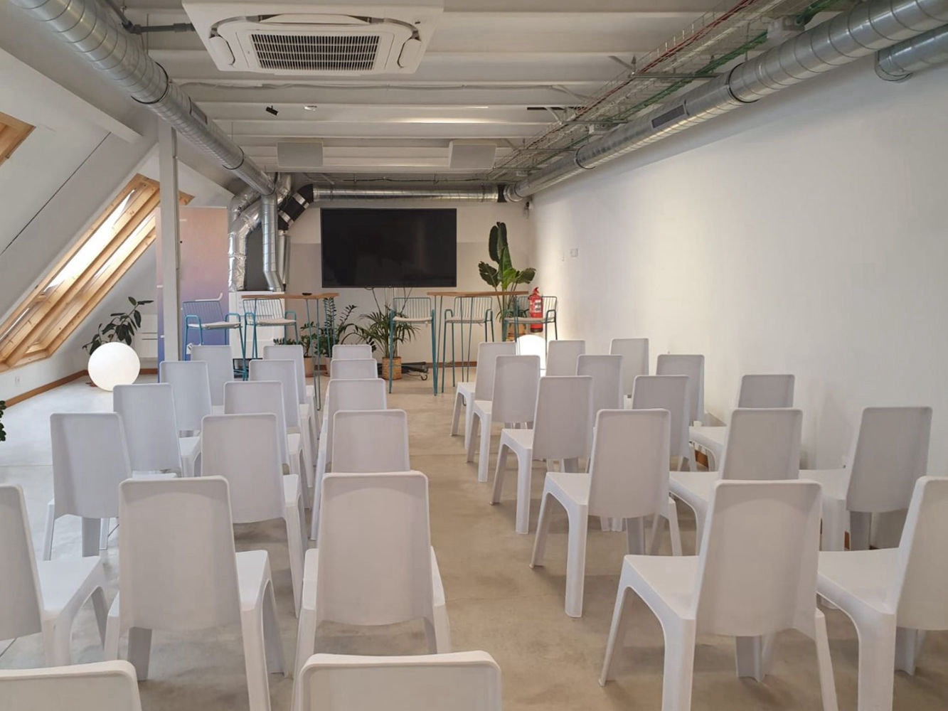 Sala ecológica para eventos junto al Parque del Oeste in Madrid: space for events, photo 2