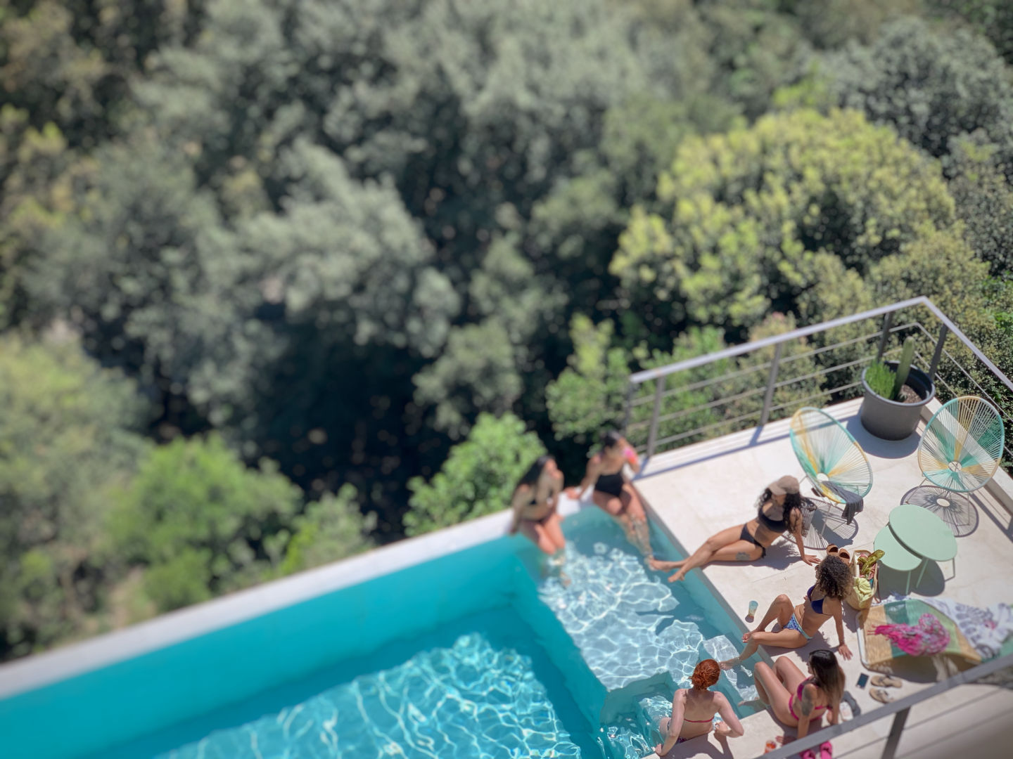 Piscina infinity Vallvidrera - 2