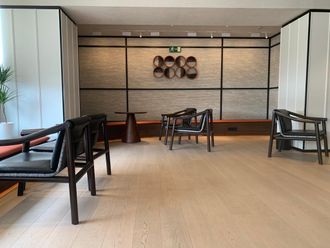 Lobby córner à Barcelona, espace événementiel à l'heure