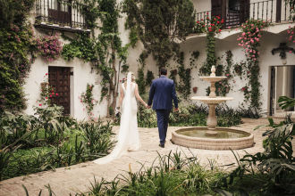 Jardines y patios interiores en Guillena, espacio para eventos por horas