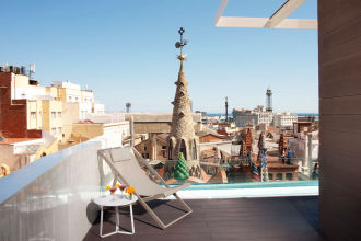Azotea de Palau Güell  en Barcelona, espacio para eventos por horas