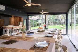 Villa con cenador acristalado y piscina en Collado Villalba en Collado Villalba, espacio para eventos por horas