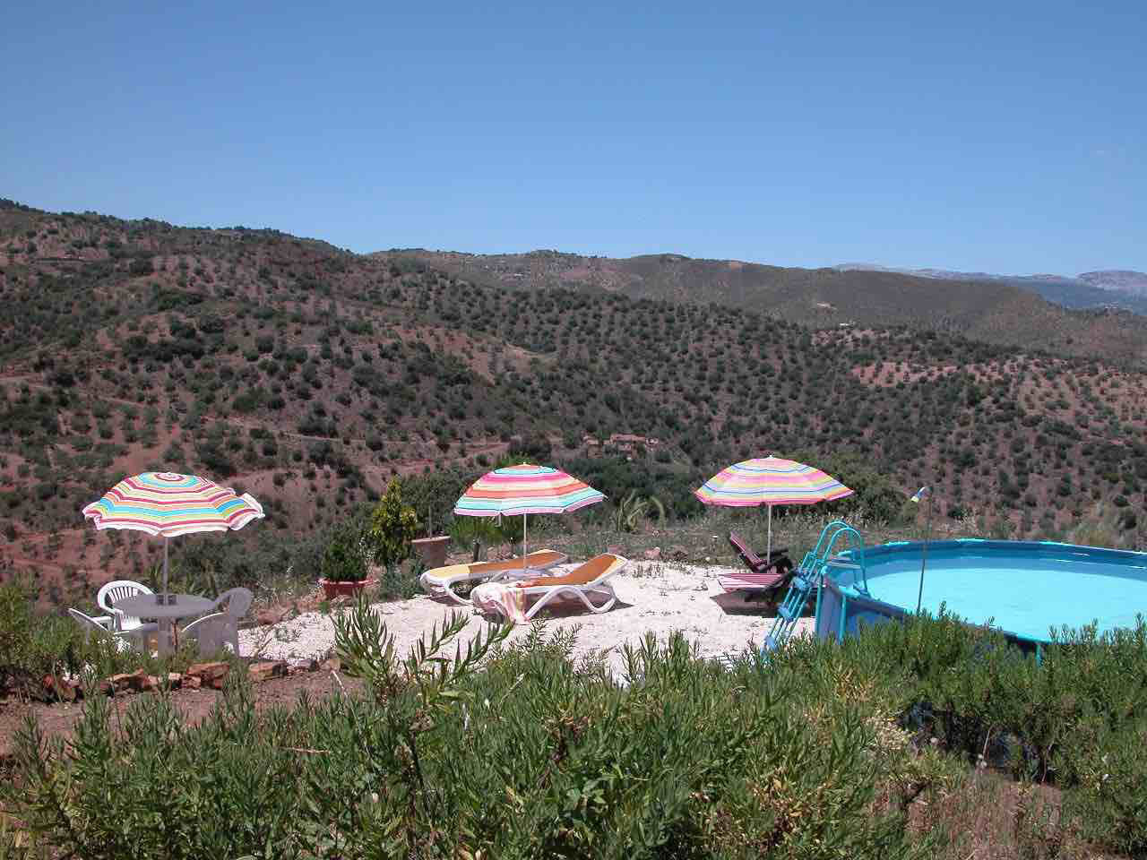 Terraza en la naturaleza en Málaga - 3