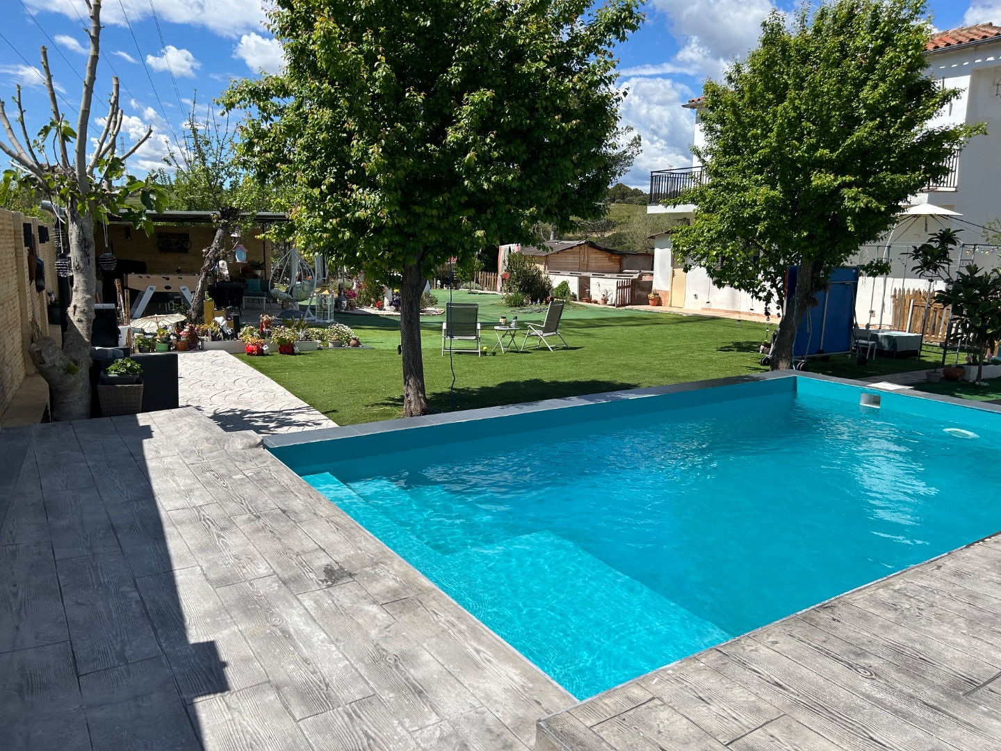 Piscina Jardín y barbacoa - 1