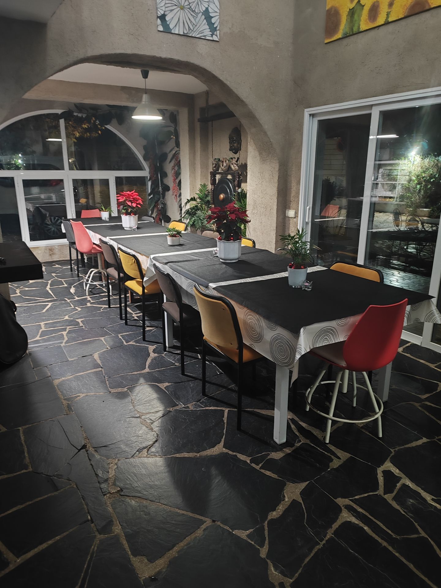 Salón con chimenea y barbacoa en Navas del Rey in Navas del Rey: space for events, photo 4