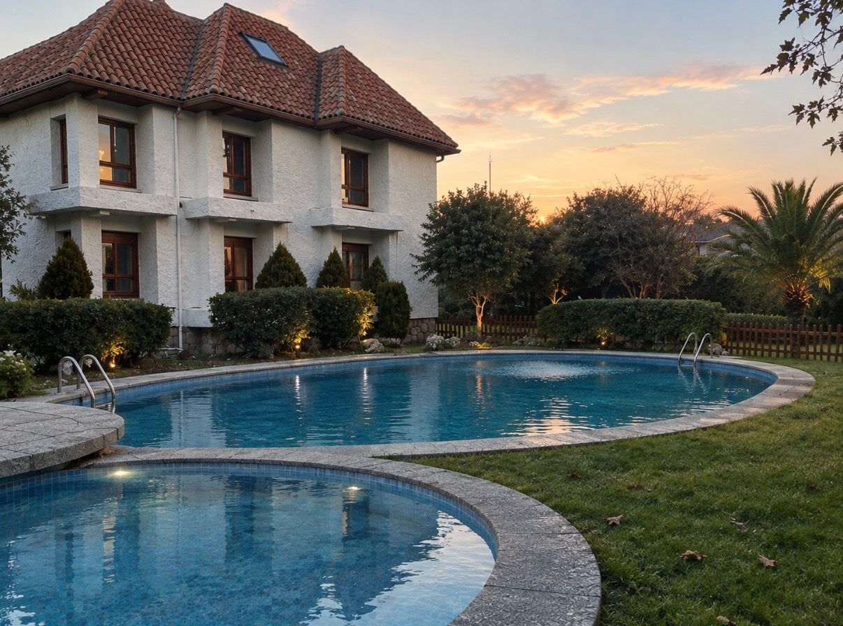 Villa con jardín y piscina en Somosaguas in Pozuelo de Alarcon: space for events, photo 1
