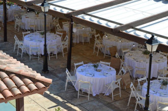 Terraza Masía en Alella, espacio para eventos por horas