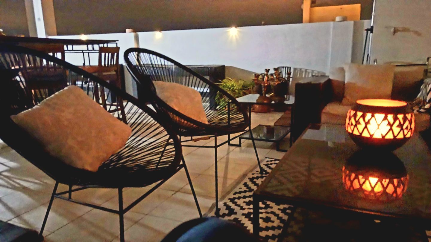 Terraza chill out con barbacoa y vistas en Mutxamel - 4